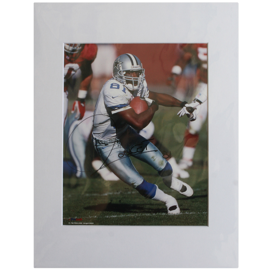 Rocket Ismail Dallas Cowboys Action Signed 8x10