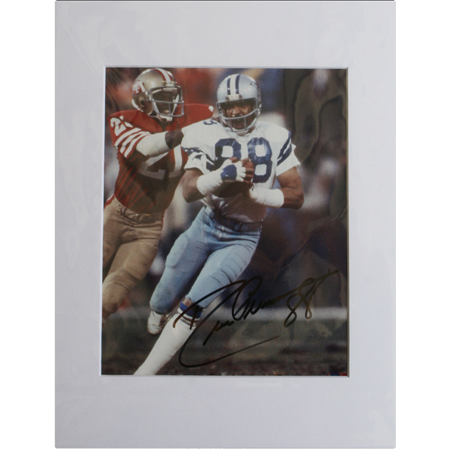 Autographed DREW PEARSON 8x10 Dallas Cowboys Photo